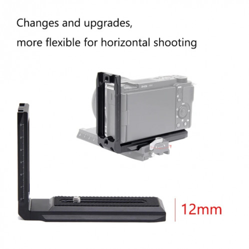 Support universel en forme de L pour caméra, plaque à dégagement rapide pour stabilisateurs de caméra RSC2/RS3, spécification : L-440 bleu SH28061896-09